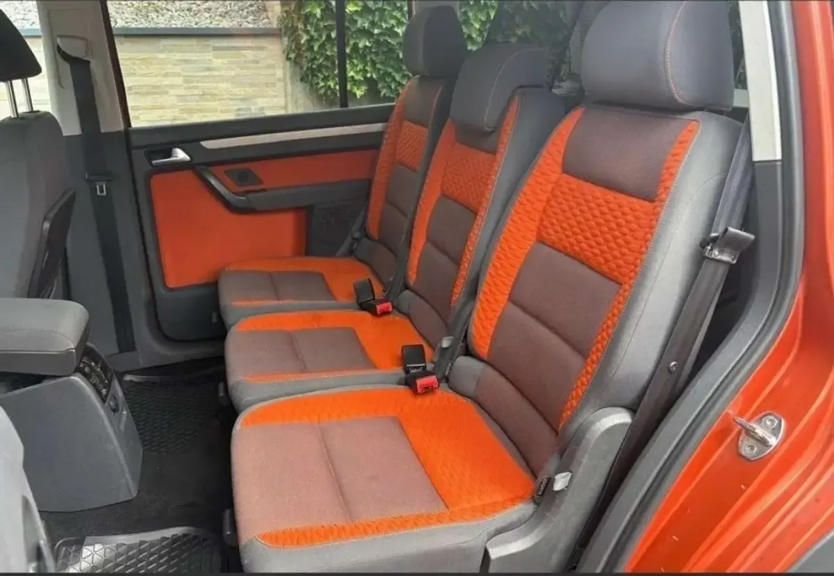 Gebraucht VW Touran Cross 140 PS (102 kW) 2008 Orange Van / Kleinbus