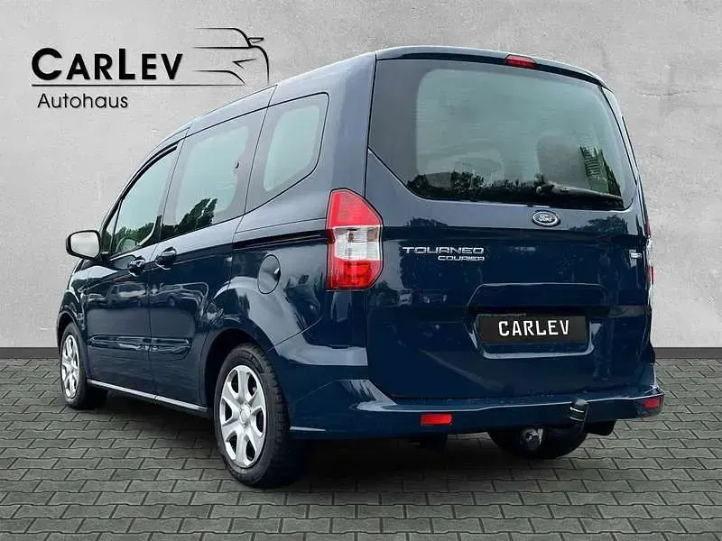 Gebraucht Ford Tourneo Courier Trend 101 PS (74 kW) 2016 Blau Van / Kleinbus