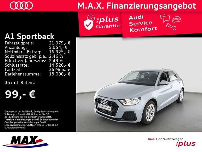 Pfeilgrau perleffekt Gebraucht 2024 Audi A1 Advanced Kleinwagen | 21.979 € (Guter Preis) - Bild 1/3