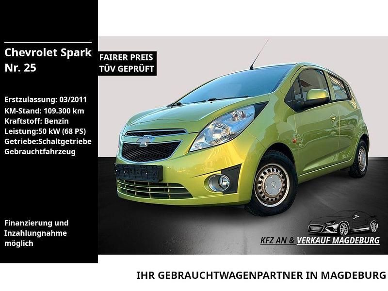 Grün Gebraucht 2011 Chevrolet Spark LS Kleinwagen | 2.990 € (Fairer Preis) - Bild 1/4