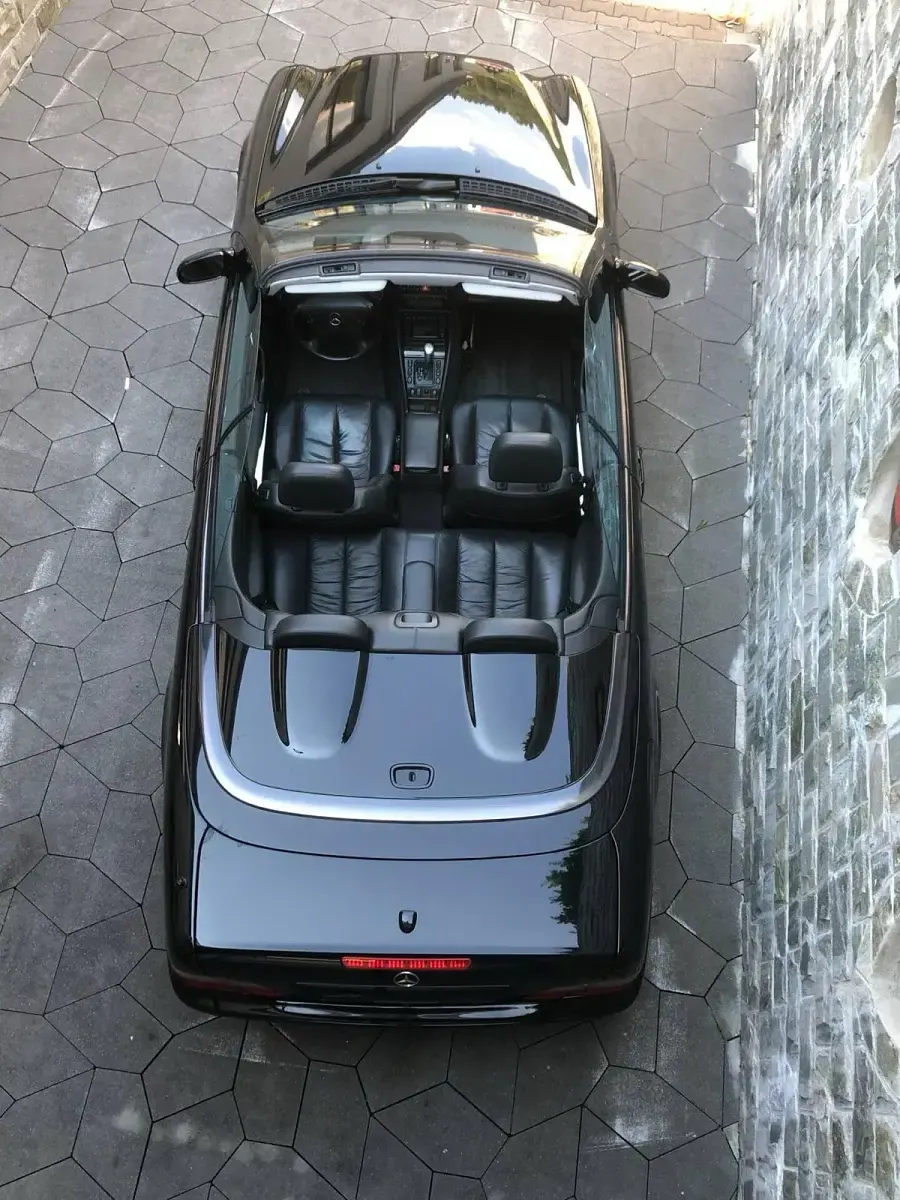 Gebraucht Mercedes CLK430 279 PS (205 kW) 1999 Schwarz Cabrio