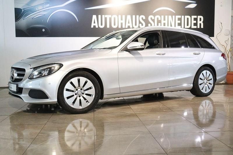 Silber Gebraucht 2016 Mercedes C220 Kombi | 15.900 € (Guter Preis) - Bild 1/4
