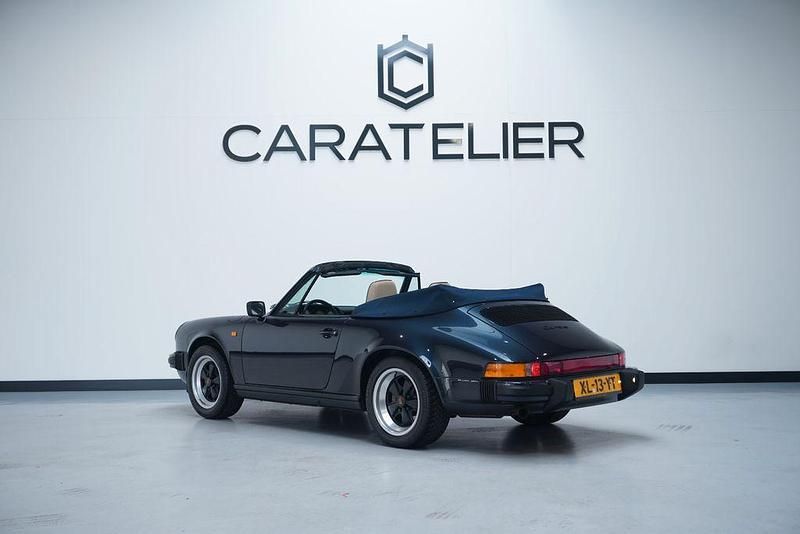 Gebraucht Porsche 911 232 PS (170 kW) 1989 Blau Cabrio
