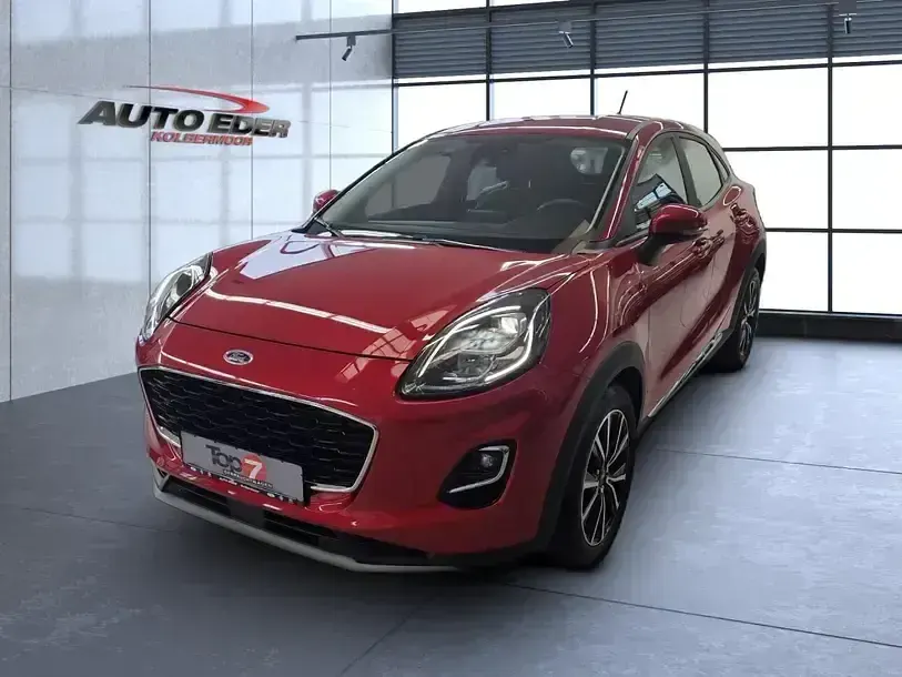 Gebraucht Ford Puma Titanium 125 PS (91 kW) 2022 Rot SUV