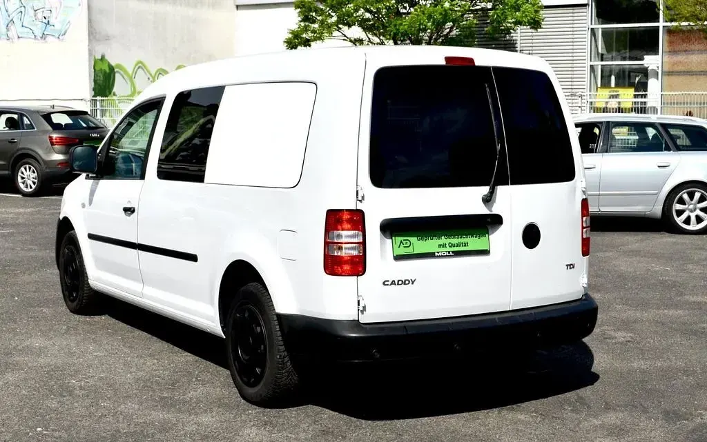 Gebraucht VW Caddy 102 PS (75 kW) 2010 Weiß Van / Kleinbus