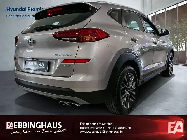 Gebraucht Hyundai Tucson Advantage 177 PS (130 kW) 2020 White sand (weiss) SUV