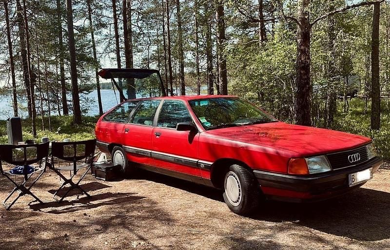 Rot Gebraucht 1988 Audi 100 Kombi | 5.500 € - Bild 1/4