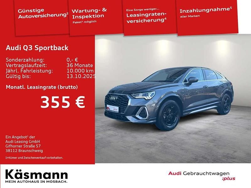 Daytonagrau perleffekt Gebraucht 2025 Audi Q3 S-Line SUV | 42.730 € (Fairer Preis) - Bild 1/4