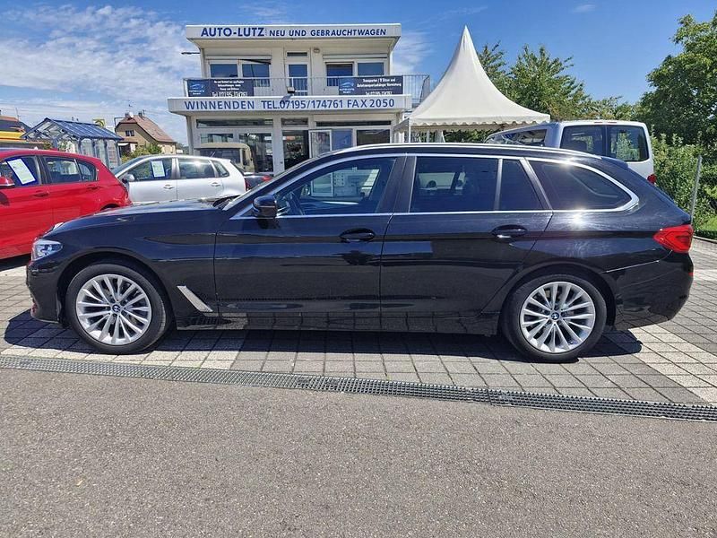 Schwarz Gebraucht 2018 BMW 520 Limousine | 16.950 € (Superpreis) - Bild 1/4