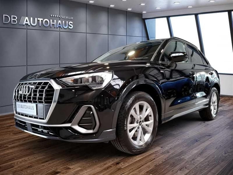 Schwarz Gebraucht 2022 Audi Q3 S-Line SUV | 32.980 € (Superpreis) - Bild 1/4