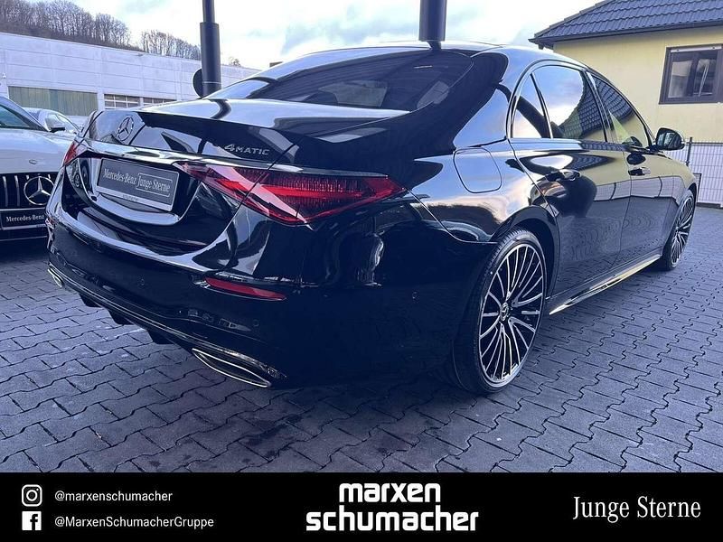 Neu Mercedes S580 Night 503 PS (369 kW) 2025 Lack obsidianschwarz Limousine