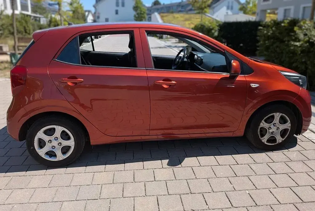 Gebraucht Kia Picanto Attract 67 PS (49 kW) 2019 Orange Kleinwagen