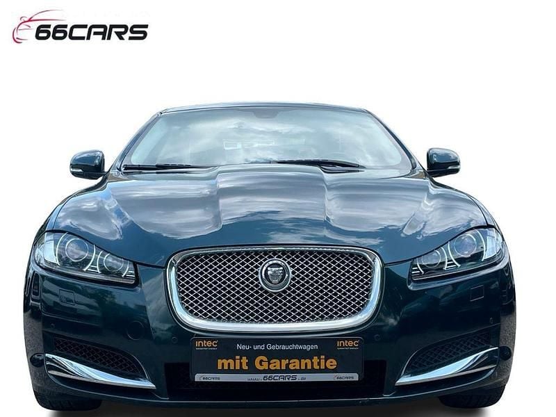 Gebraucht Jaguar XF 241 PS (177 kW) 2013 Grün Limousine