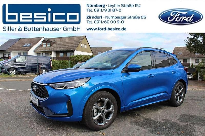 Desert island blue Gebraucht 2024 Ford Kuga ST-Line SUV | 32.770 € (Fairer Preis) - Bild 1/4