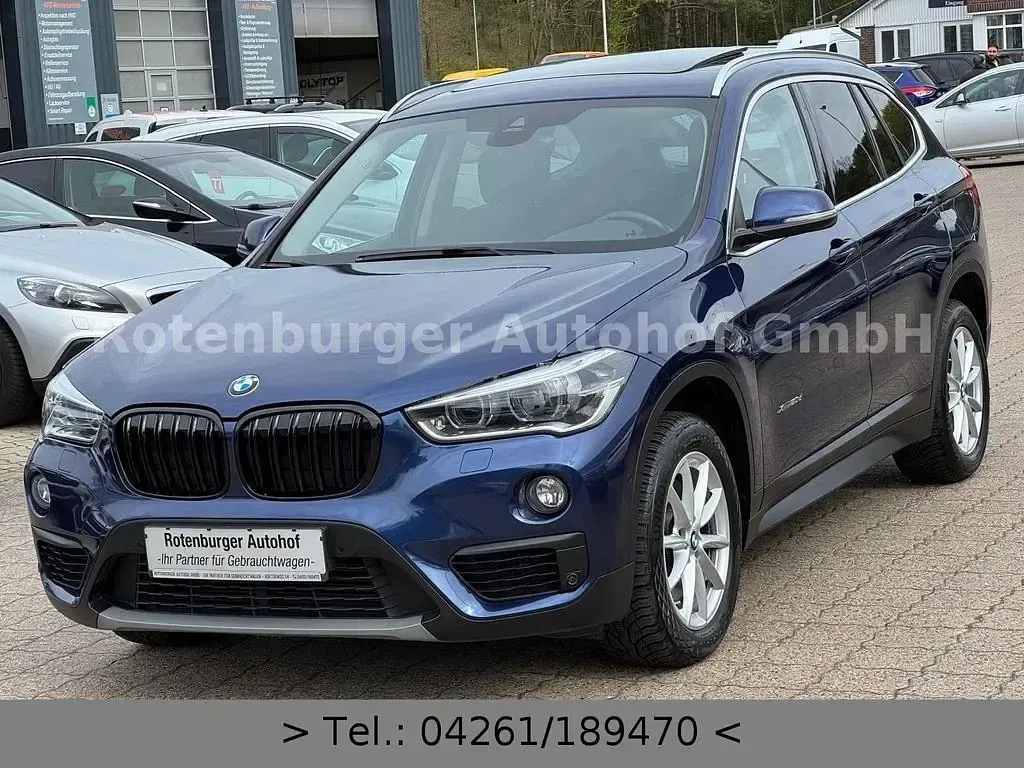 Gebraucht BMW X1 Advantage 190 PS (139 kW) 2017 Blau SUV
