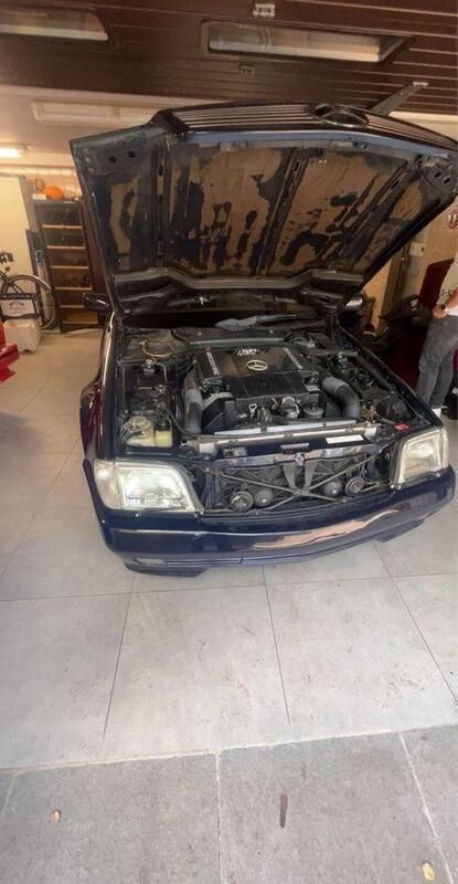 Blau Gebraucht 1990 Mercedes SL500 Cabrio | 6.500 € - Bild 1/4