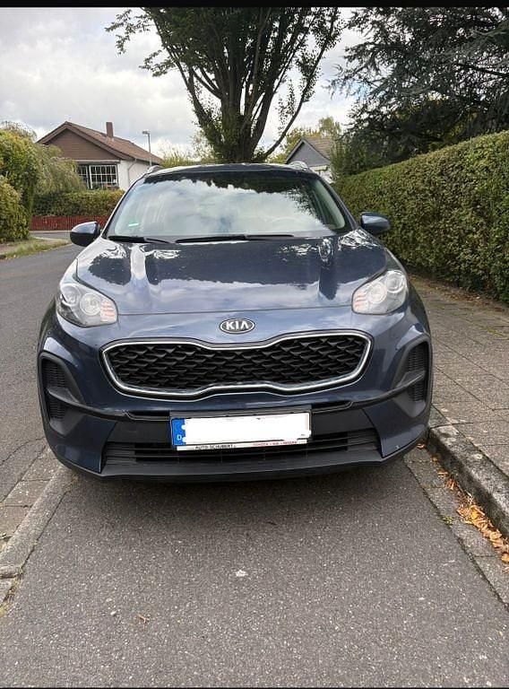 Blau Gebraucht 2021 Kia Sportage Comfort SUV | 16.900 € (Superpreis) - Bild 1/4