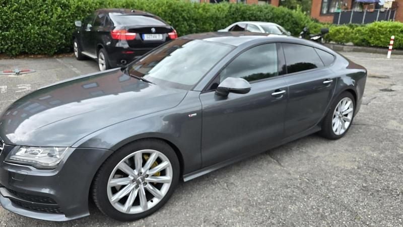Grau Gebraucht 2013 Audi A7 S-Line Kleinwagen | 17.100 € (Fairer Preis) - Bild 1/4