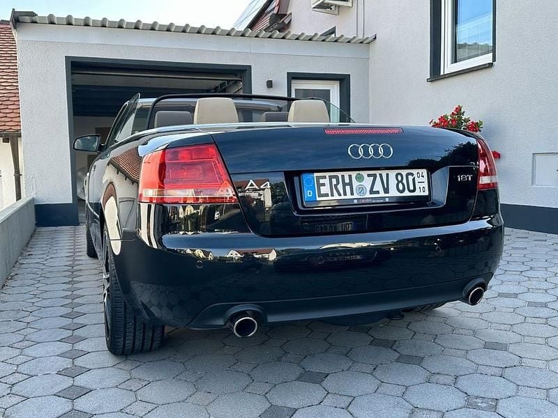 Gebraucht Audi A4 Cabriolet 163 PS (119 kW) 2007 Schwarz Cabrio