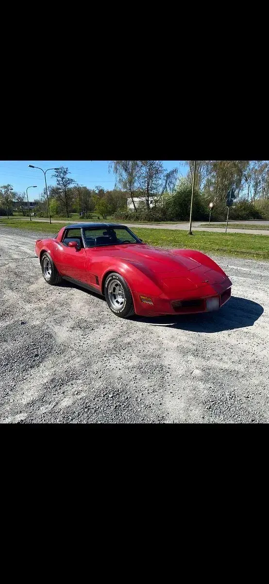 Gebraucht Corvette C3 190 PS (139 kW) 1981 Rot Coupé