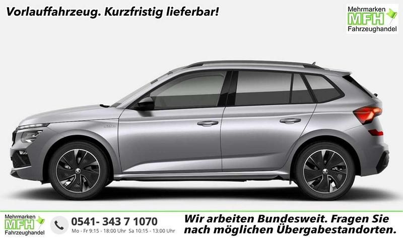 Raceblau metallic Neu 2025 Skoda Kamiq Monte Carlo SUV | 28.181 € (Fairer Preis) - Bild 1/4