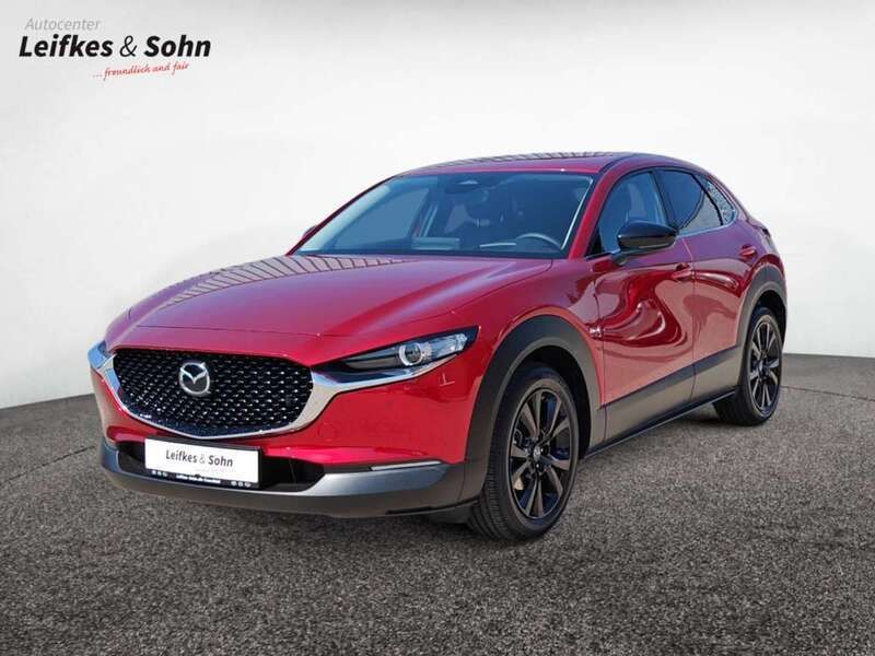 Soul red crystal metallic Neu 2025 Mazda CX-30 Homura-Line SUV | 31.980 € - Bild 1/4