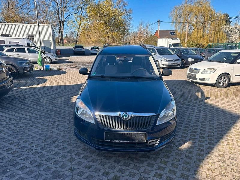 Gebraucht Skoda Roomster 70 PS (51 kW) 2011 Blau Van / Kleinbus