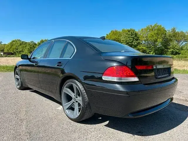 Gebraucht BMW 735L 272 PS (200 kW) 2002 Schwarz Limousine