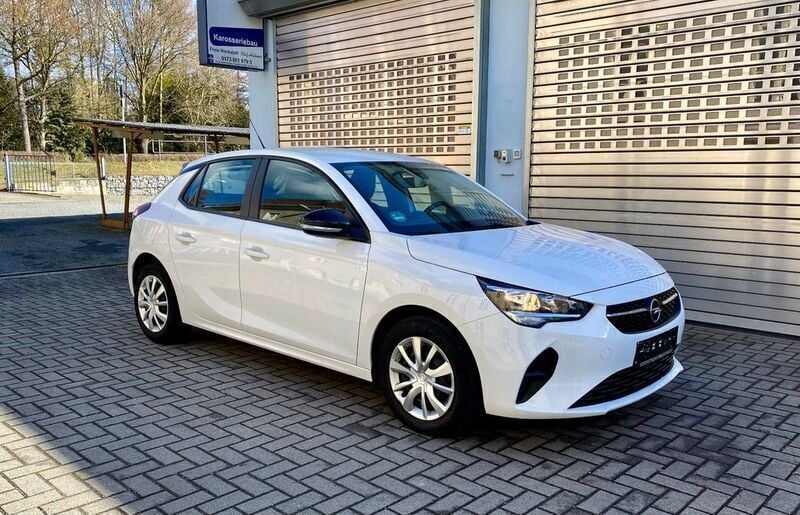 Weiß Gebraucht 2021 Opel Corsa Edition Kleinwagen | 11.190 € (Superpreis) - Bild 1/4