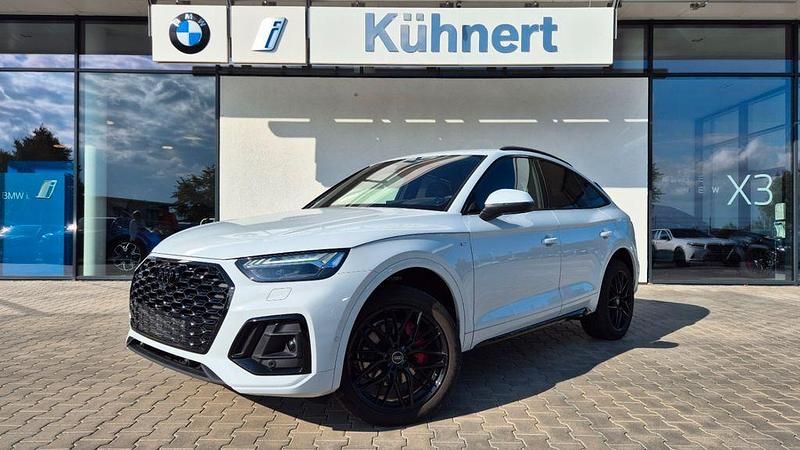 Glacier white metallic weiss Gebraucht 2025 Audi Q5 Sport SUV | 46.755 € - Bild 1/4
