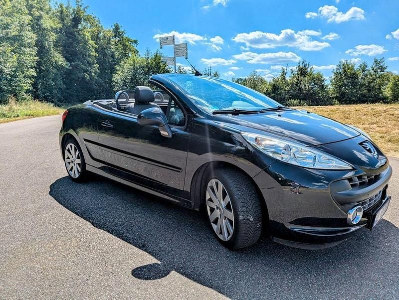 Schwarz Gebraucht 2008 Peugeot 207 CC Sport Cabrio | 3.500 € (Fairer Preis) - Bild 1/4