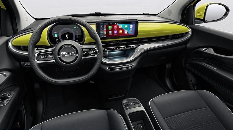 Neu Fiat 500e Icon 86 kW (118 PS) 2025 Gelb Limousine