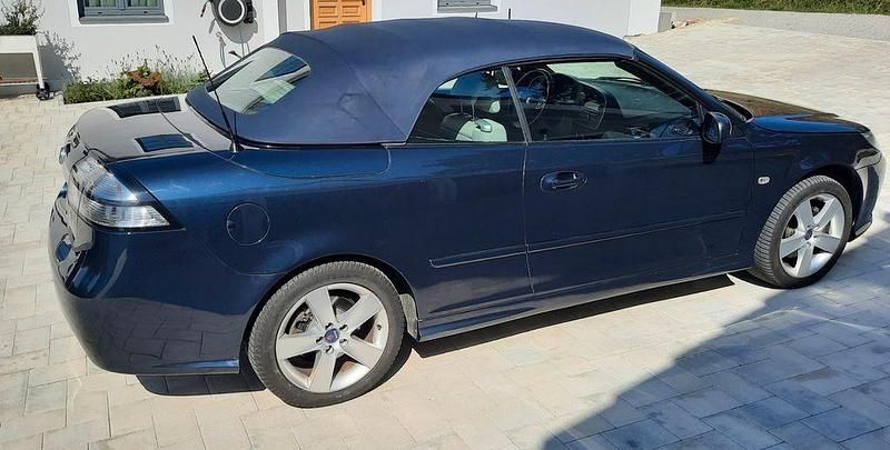 Gebraucht Saab 9-3 Cabriolet Vector 175 PS (128 kW) 2008 Blau Cabrio