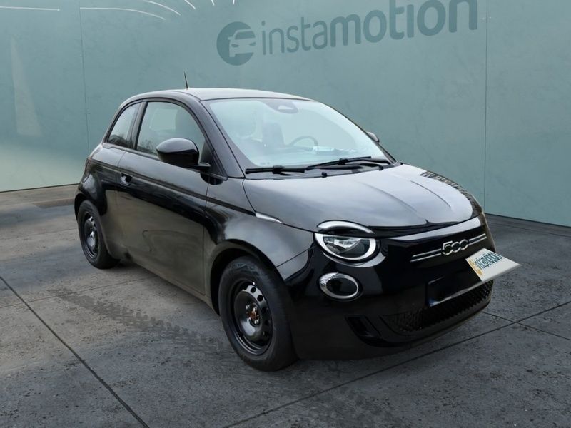Schwarz Gebraucht 2021 Fiat 500e Action Limousine | 15.230 € (Teuer) - Bild 1/4