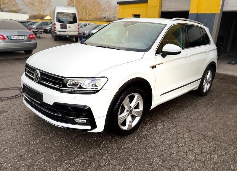 Weiß Gebraucht 2020 VW Tiguan R-line SUV | 27.500 € (Superpreis) - Bild 1/4