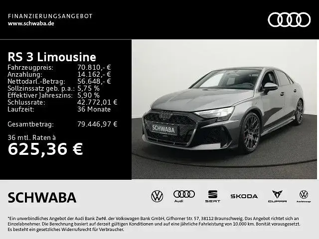 Gebraucht Audi RS3 Ambiente 400 PS (294 kW) 2025 Grau Limousine