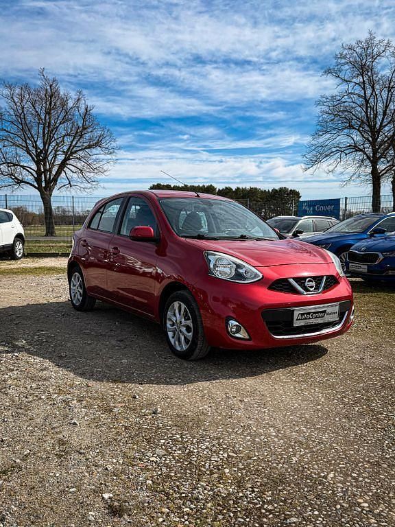 Gebraucht Nissan Micra Acenta 80 PS (58 kW) 2014 Rot Kleinwagen