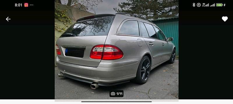 Gebraucht Mercedes E280 177 PS (130 kW) 2004 Grün Kombi