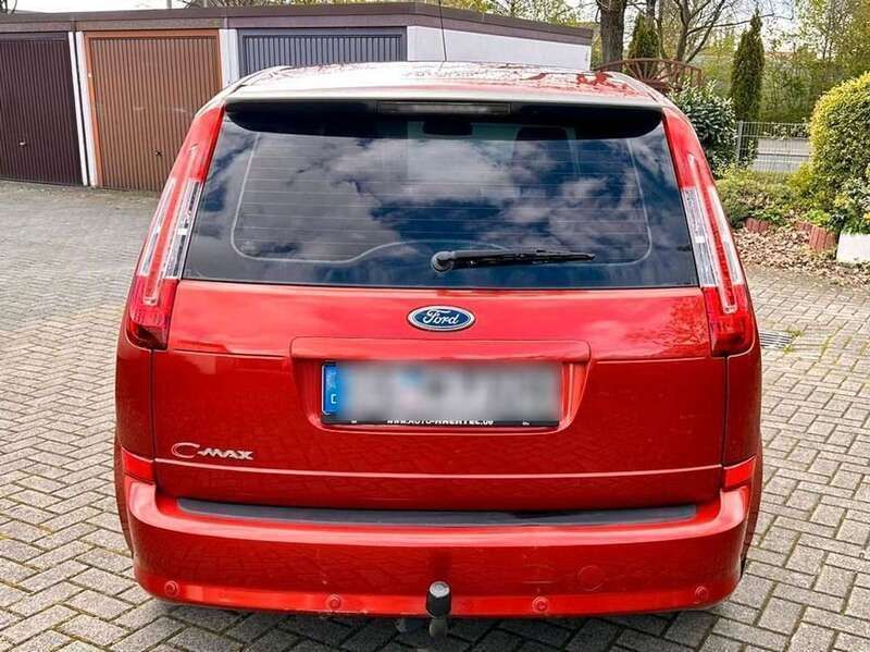 Usata Ford C-MAX Style 101 CV (74 kW) 2009 Rosso Monovolume