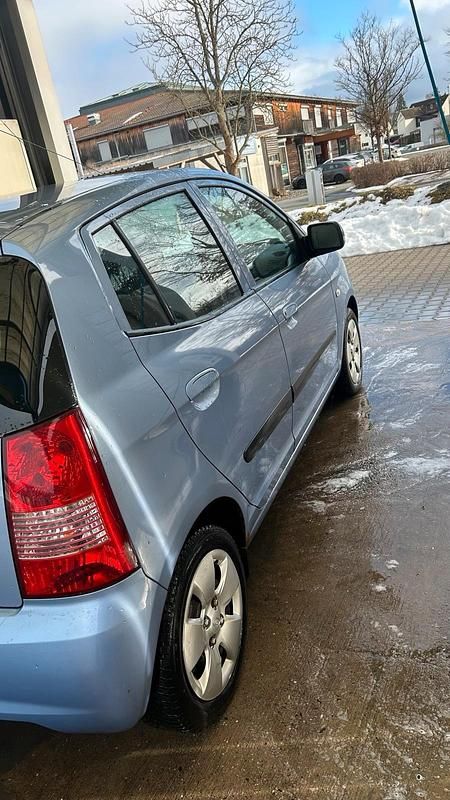 Gebraucht Kia Picanto LX 65 PS (47 kW) 2007 Blau Kleinwagen