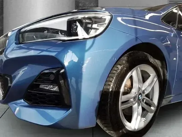 Gebraucht BMW 218 Active Tourer M Sport 150 PS (110 kW) 2018 Blau Van / Kleinbus