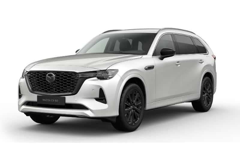 Weiß Neu 2025 Mazda CX-80 Homura-Line SUV | 56.540 € (Guter Preis) - Bild 1/1