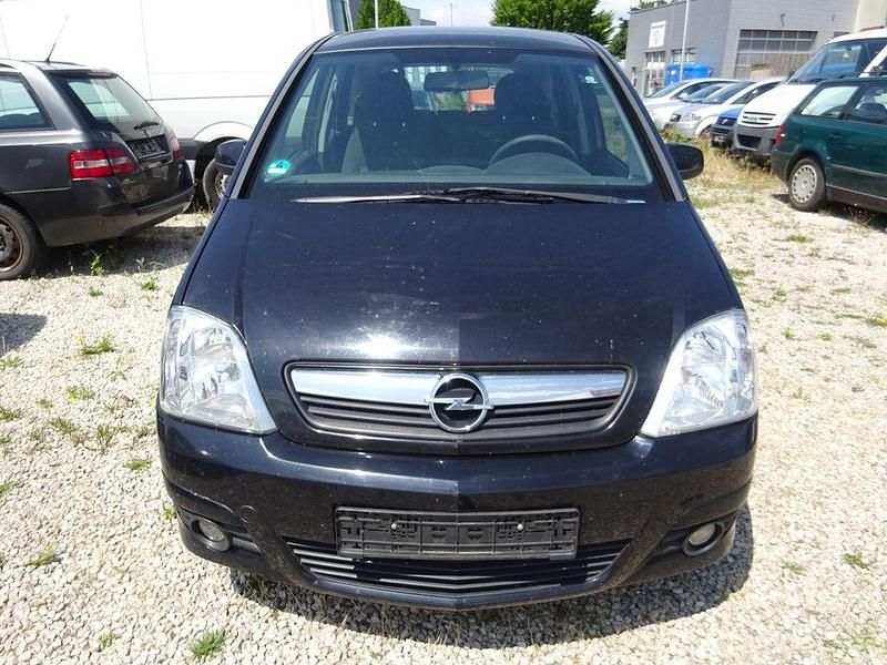 Gebraucht Opel Meriva 101 PS (74 kW) 2008 Schwarz Van / Kleinbus