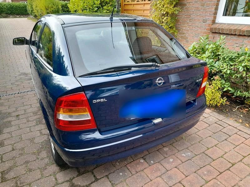 Gebraucht Opel Astra 101 PS (74 kW) 1998 Blau Coupé