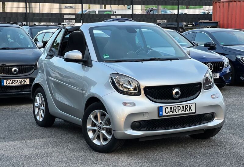 Silber Gebraucht 2016 Smart ForTwo Cabrio Basis Cabrio | 11.900 € (Fairer Preis) - Bild 1/4