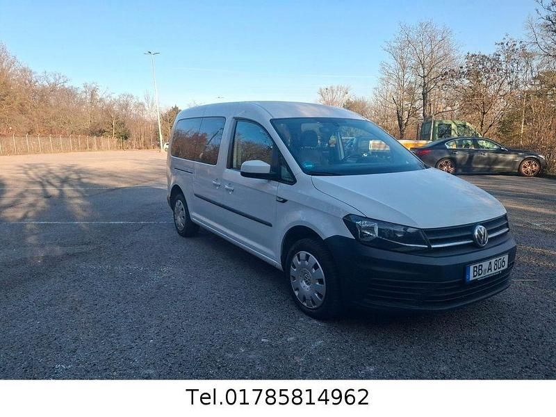 Gebraucht VW Caddy Maxi Trendline 150 PS (110 kW) 2018 Weiß Van / Kleinbus