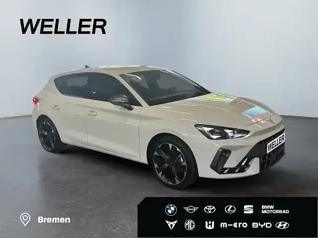 Gebraucht Cupra Leon 150 PS (110 kW) 2025 Blanco nevada / nevada white (weiss) Limousine