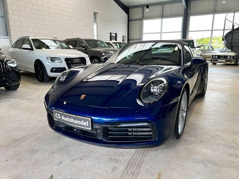 Blau Gebraucht 2020 Porsche 911 Targa 4S Cabrio | 149.500 € - Bild 1/4