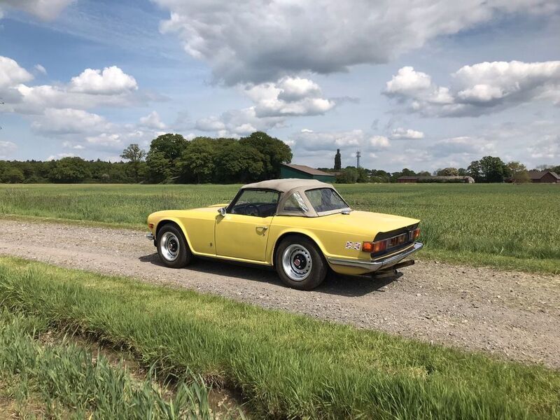 Gebraucht Triumph TR6 101 PS (74 kW) 1973 Gelb Cabrio