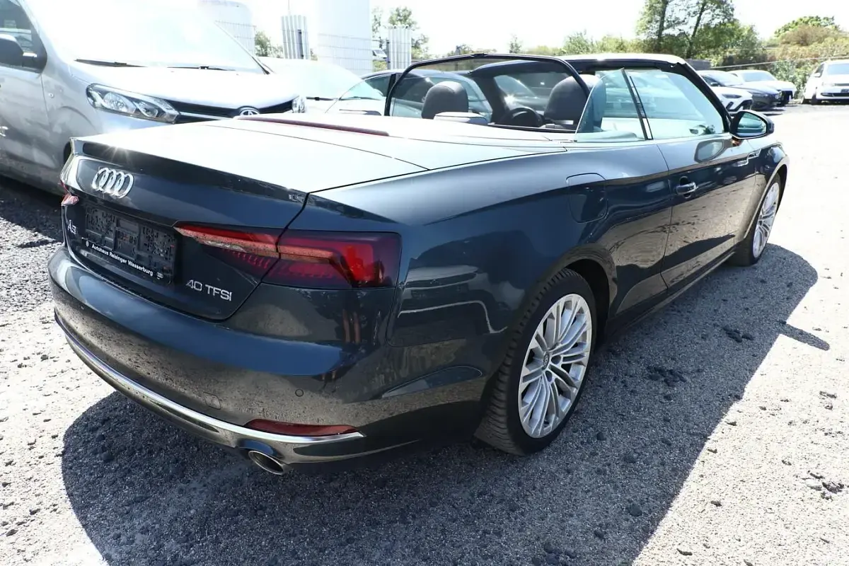 Gebraucht Audi A5 Cabriolet Sport 190 PS (139 kW) 2019 Manhattangrau metallic Cabrio